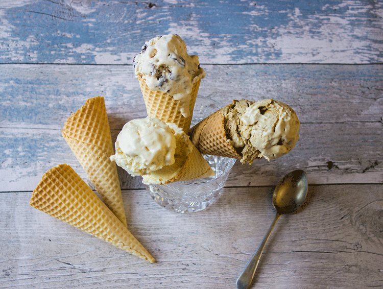 Homemade-ice-cream-3-ways-in-glass