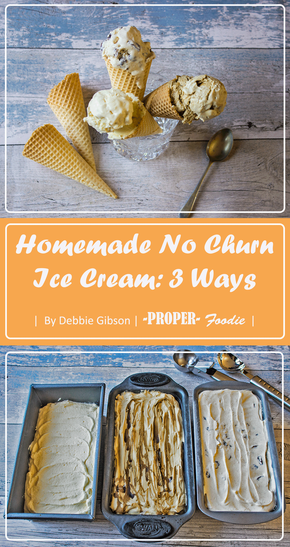 Creamy, homemade,no churn ice cream