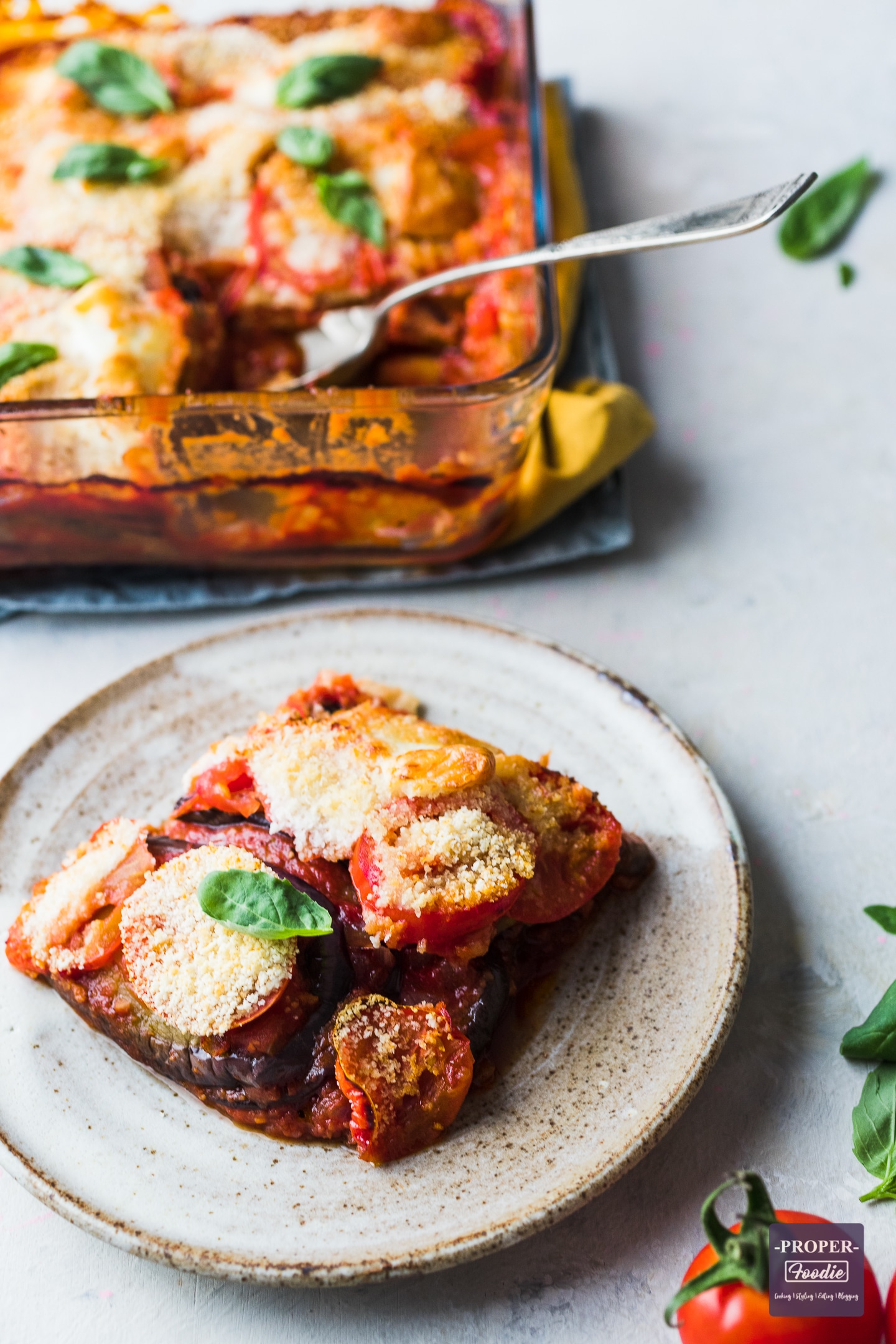 Eggplant parmigiana