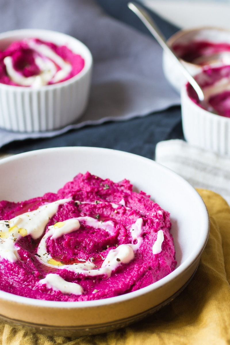 Image for English Provender food company - Baby beetroot hummus