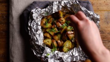 bake open for a further 15 minutes the top with parsley