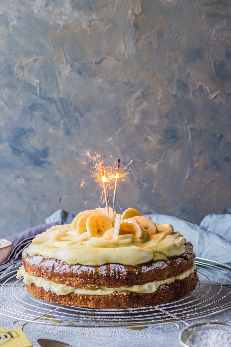 banana celebration cake