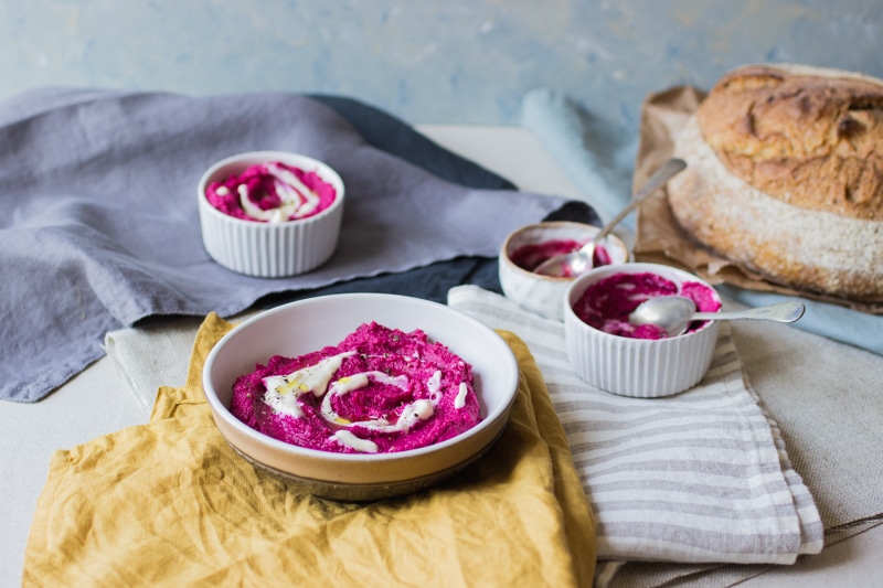 beetroot hummus