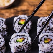 How to make California sushi rolls