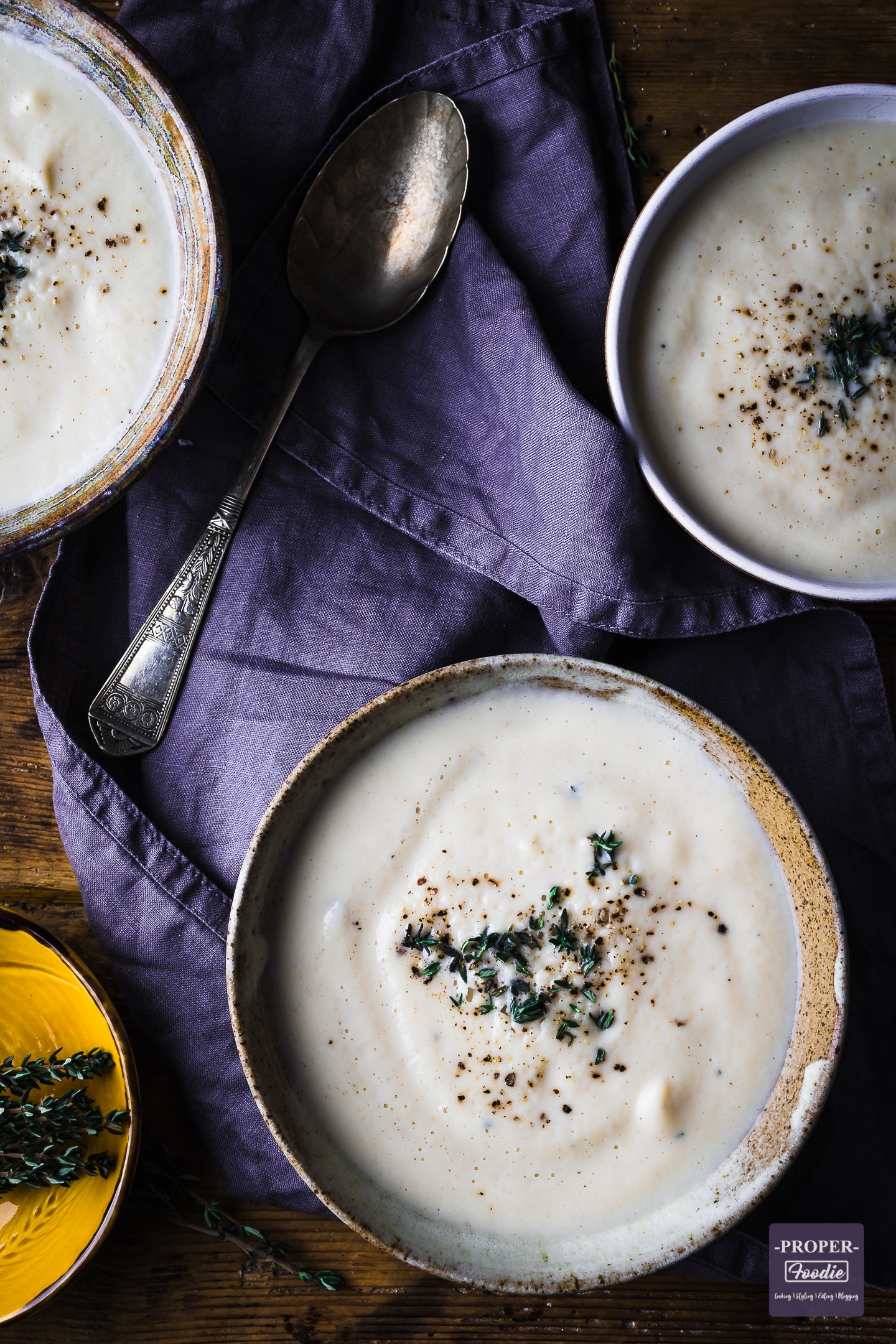 healthy cauliflower soup recipe