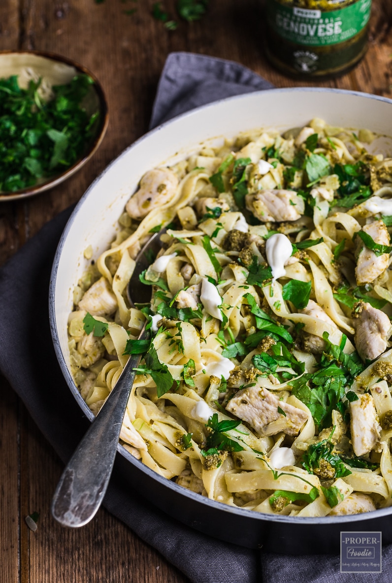 chicken pesto pasta