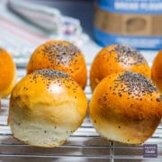 homemade bread rolls