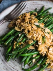 green bean almondine