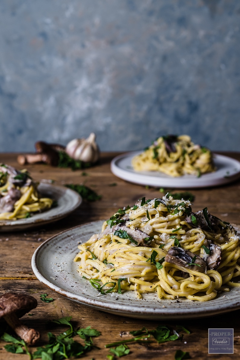 mushroom pasta