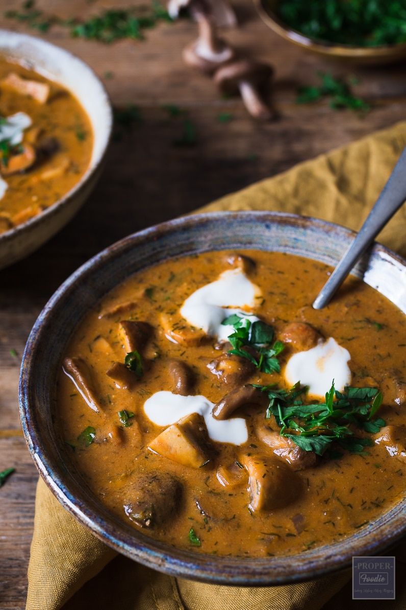 mushroom soup