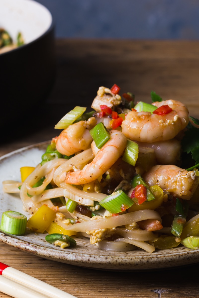 prawns in pad thai