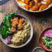 sesame seed chicken recipe with quinoa