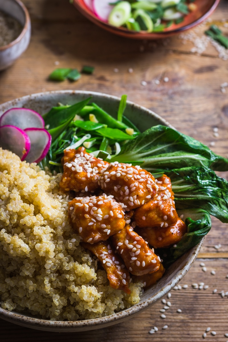 sesame seed chicken recipe