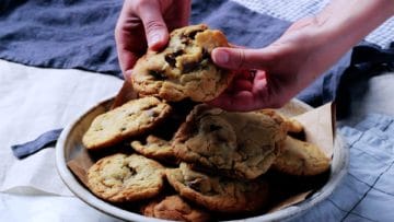 soft bake cookies fresh out of the oven